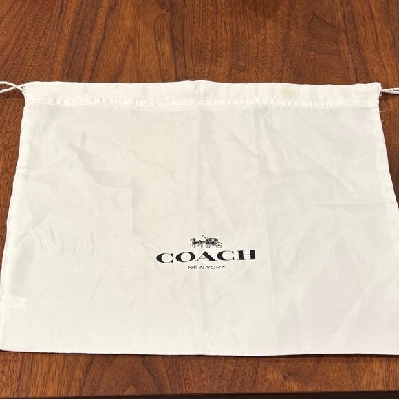 COACH Dust Bag - White - Medium Size - Picture 1 of 4